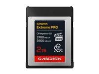 SanDisk Extreme PRO - Pametová karta flash - 2 TB - CFexpress 4.0 Typ B
