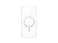 PanzerGlass čirý kryt Apple iPhone 16 Pro Max s šedým MagSafe KickStand 360° otočným stojánkemn