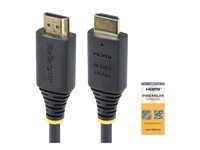 Prémiově vysoká rychlost - kabel HDMI s ethernetem - HDMI s piny (male) do HDMI s piny (male) - 1 m - černá - pasivní, podpora 4K60Hz