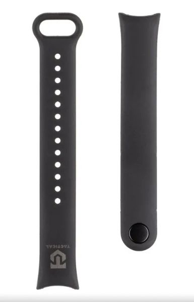 Tactical 846 Silikonový Řemínek pro Xiaomi Smart Band 8/9/10 Black