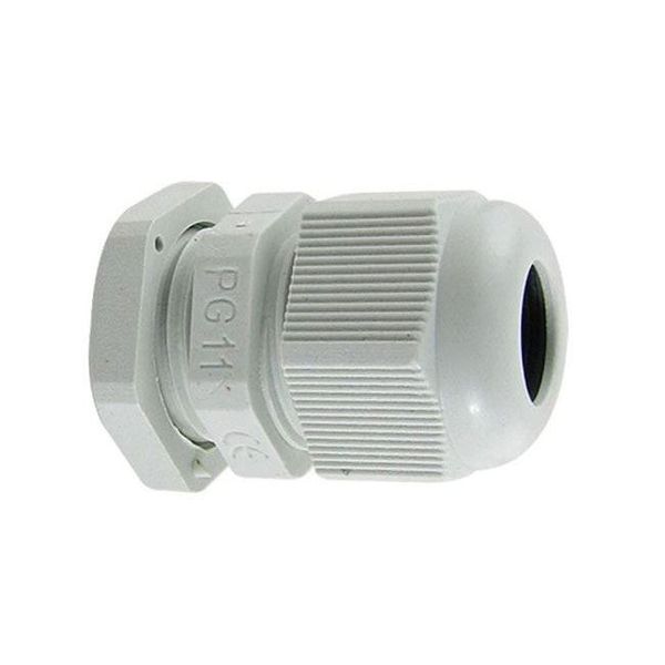 Kabelová průchodka PG-11 pro kabel 5-10mm bílá