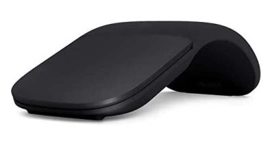 Microsoft Surface Arc Mouse (commercial)/Cestovné/Blue Track/1 000 DPI/Bezdrôtové Bluetooth/Čierna