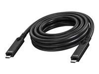Vision - USB kabel - USB-C (M) do USB-C (M) - USB 3.2 Gen 1 / DisplayPort 2.1 - 3 A - 7 m - Active Optical Cable (AOC), USB Power Delivery (60W), podpora 4K60Hz - cerná