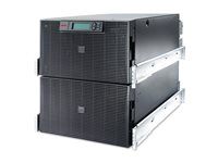 UPS (k montáži na regál) - AC 220/230/240 V - 16 kW - 20000 VA - 3 fáze / 1 fáze - Ethernet 10/100, RS-232 - výstupní konektory: 10 - 12U - černá - pro P/N: AR2487G, AR3105W, AR3140G, AR3155W, AR3305W, AR3340G, AR3355SP, AR3355W, NBWL0356A