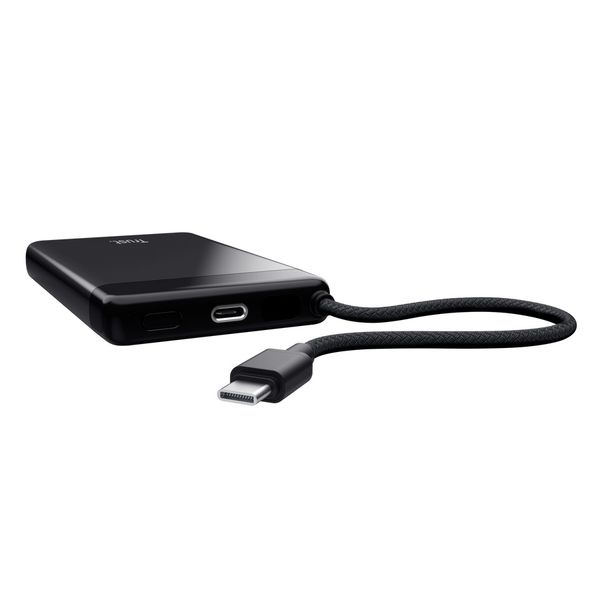 Trust fiera 10.000 powerbank fixed cable