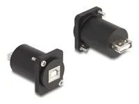 D-Type Module USB 2.0 Type-B female to T