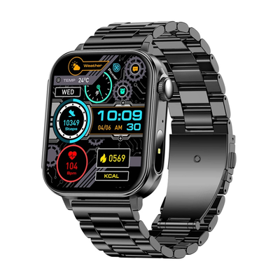 Hodinky COLMI P80 Steel Black