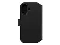 PanzerGlass černé knížkové pouzdro Apple iPhone 16 s MagSafe 2v1