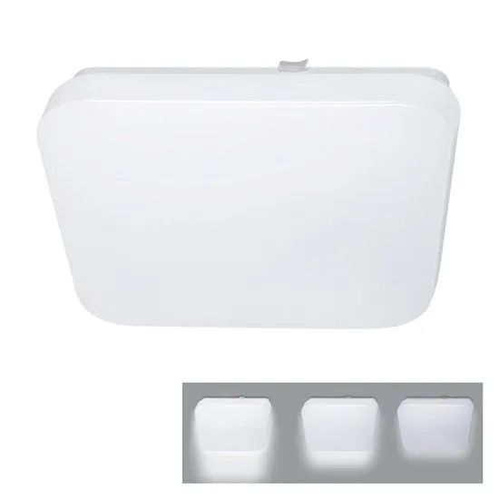 Solight LED stropní svítidlo, 3stupňové stmívání, 32W, 2240lm, 4000K, čtvercové, 38cm