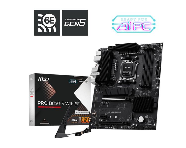 Msi pro B850-S WIFI6E/AM5/ATX