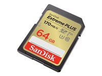 Paměťová karta flash - 64 GB - UHS-I U3 / Class10 - SDXC UHS-I