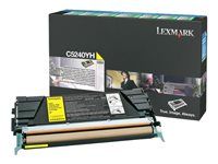 Vysoká výtěžnost - žlutá - originální - kazeta s barvivem LCCP, LRP - pro Lexmark C524, C524dn, C524dtn, C524n, C524tn, C532dn, C532n, C534dn, C534dtn, C534n