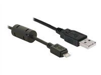 Kabel USB - USB (M) do Micro USB typ B (M) - 2 m