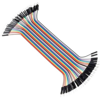 Propojovací vodiče dupont 40pin, délka 20cm, samec-samec