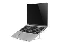 Stojánek na notebook - stříbrná