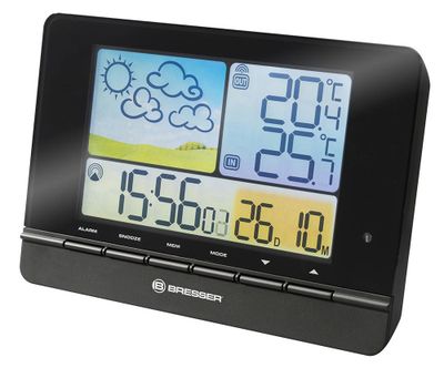 Meteostanice Bresser MeteoTrend Colour RC, černá