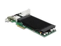 Síťový adaptér - PCIe 2.1 x4 - Gigabit Ethernet (PoE+) x 2