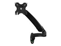 Full Motion Articulating - Adjustable - Supports Monitors 12” to 34” - VESA Monitor Wall Mount - Black (ARMPIVWALL) - Montážní sada (montážní deska pro umístění na zdi, 2 podložky, 4 podložky, kryt, 2 kotvy) - nastavitelné rameno - pro plochý panel - hliník, ocel - černá - velikost obrazovky: 12"-30" - montáž na stěnu - pro P/N: ACCSMNT