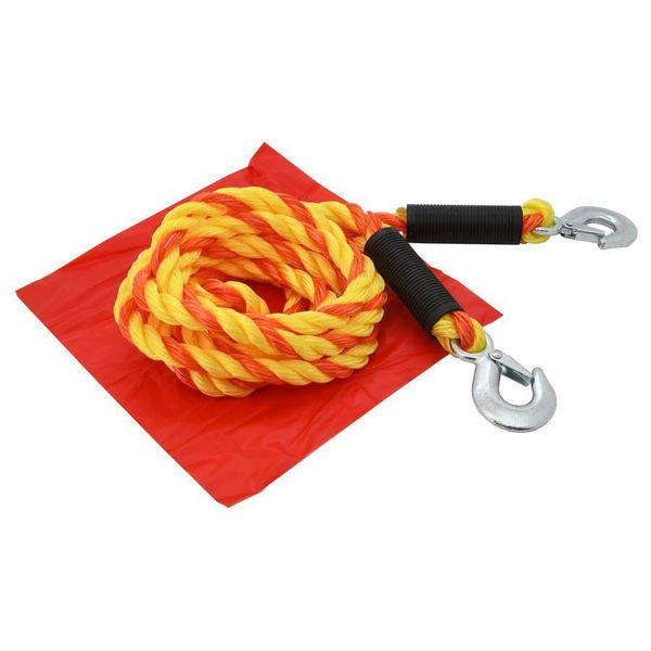 Tažné lano 5000 kg s karabinami COMPASS 01233