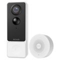 MEARI B1, Audio/Video zvonek, WiFi, 2K, PIR