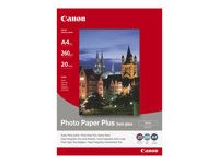 Pololesklý - 203 x 254 mm - 260 g/m² - 20 listy fotografický papír - pro PIXMA iP3300, iP5300, MP180, MP490, MP510, MP550, MP560, MP600, MP810, MX330, TS7450