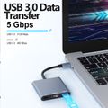 MEGATECH 3v1, Dokovacia stanica, USB-C