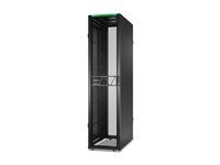 APC NetShelter SX Gen 2 - Rozvadec stojanový skrín - 2436H x 600W x 1200D mm, se stranami - podlahové provedení - cerná - 52U - 19" - kompatibilní s TAA