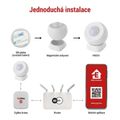 GoSmart PIR senzor (pohybové čidlo) EMOS H5024 IP20, ZigBee