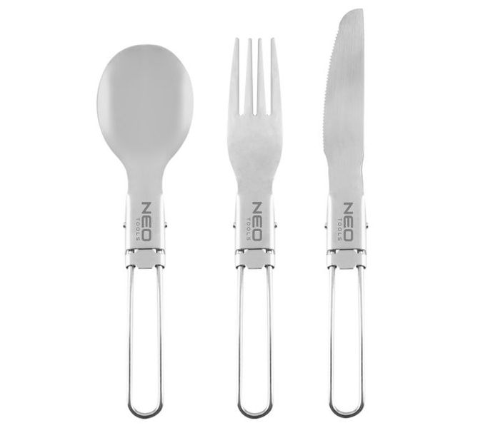 NEO TOOLS 63-148, 3v1 Příborový set na kempování