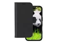 Pouzdro s klopou pro mobilní telefon - kompatibilita s MagSafe - kůže full-grain - černá - pro Apple iPhone 16