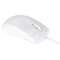 DELTACO GAMING WM87, Myš, USB, bílá