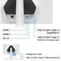 BENQ EX271Q, LED Monitor 27", 2K, 180Hz, bílo-černý