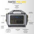 FANTEC PGS-1200, Nabíjecí stanice, 1200W