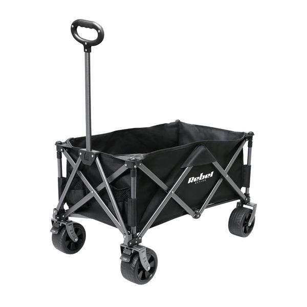 Kempingový vozík REBEL RBA-5503 s brzdou 150l