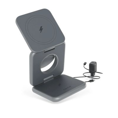 Epico Mag+ Foldable Wireless Charger - vesmírně šedá
