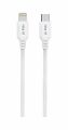 Kabel iPEAX 90010111 USB-C/Lightning 1 m bílý