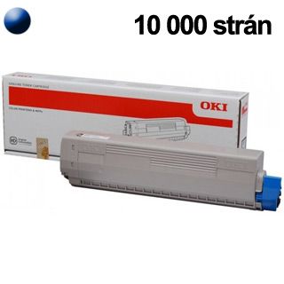 OKI MC853/MC873, originální toner, 10000 str., purpurový