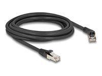 RJ45 Network Cable Cat.6A S/FTP plug 45°