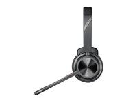 Voyager 4300 UC series - náhlavní souprava - náhlavní - Bluetooth - bezdrátový, kabelové - černá - certifikováno pro Zoom