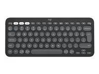 Klávesnice - bezdrátový - Bluetooth LE - QWERTY - US mezinárodní - tonal graphite
