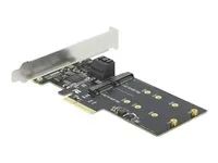 Low Profile Form Factor - Řadič úložiště - M.2 - M.2 Card / SATA 6Gb/s - nízký profil - PCIe 3.0 x4