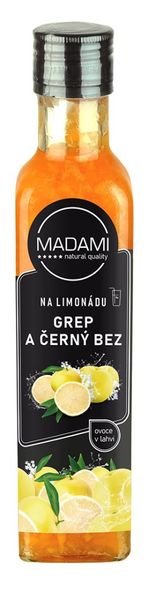 Grep & Černý Bez 250 ml: ovoce na limonádu