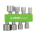 Nástavcové klíče do vrtačky EXTOL CRAFT 10213 8 ks