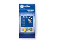 Brother LC528BK - Cerná - originální - polštárový balícek - inkoustová cartridge - pro Brother MFC-J6975DW, MFC-J6977DW