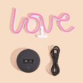MANTA LOVE II, LED Neon plexi dekorace