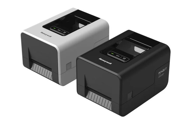 Honeywell - PC42E-T,USB,Ethernet,300dpi,Black,1&0.5'',no power cord