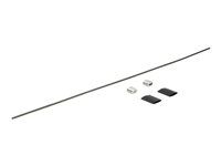 Dongle Cable Tether (CONNLOCKPK5) - Bezpečnostní kabel - stříbrná - 30 cm - kompatibilní s TAA (balení 5)