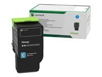 Extra vysoká výtěžnost - azurová - originální - kazeta s barvivem LCCP, LRP - pro Lexmark CS421, CS521, CS622, CX421, CX522, CX622, CX625
