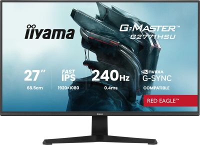 iiyama G-Master/G2771HSU-B1/27"/IPS/FHD/240Hz/0,4ms/Černá/3R