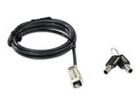 Bezpečnostní kabel - antracitová - 1.5 m